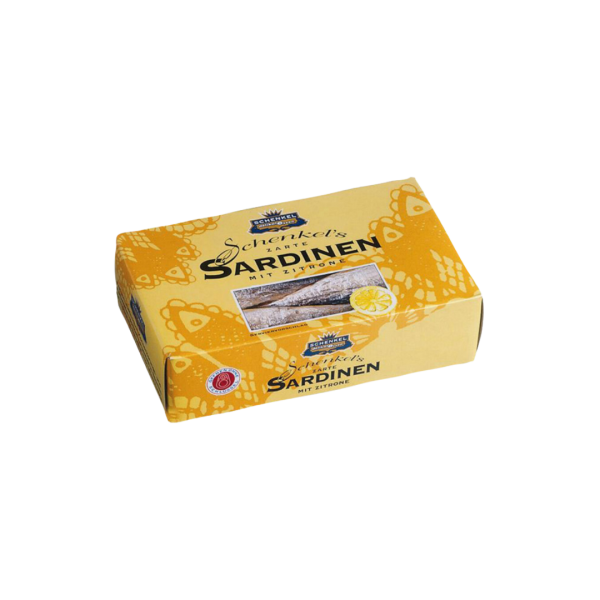 Schenkel MSC Sardinen mit Zitrone, 88 Gramm (Abtropfgewicht)